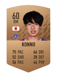 Kazuya Konno Common 60 OVR