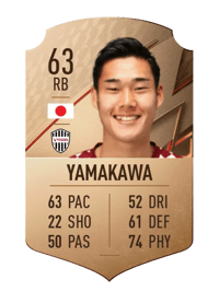 Tetsushi Yamakawa Rare 63 OVR
