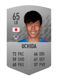Yuto Uchida Common 65 OVR