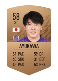 Shun Ayukawa Common 58 OVR