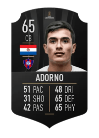 Pablo Adorno CONMEBOL LIBERTADORES 65 OVR