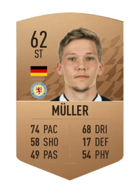 Sebastian Müller Common 62 OVR