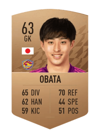 Yuma Obata Common 63 OVR