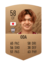 Yutaro Oda Common 58 OVR