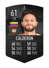 Homero Calderón CONMEBOL SUDAMERICANA 61 OVR
