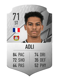 Amine Adli Rare 71 OVR