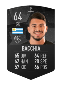 Renzo Bacchia CONMEBOL SUDAMERICANA 64 OVR
