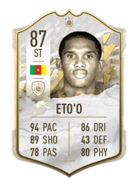 Samuel Eto'o Icon 87 OVR
