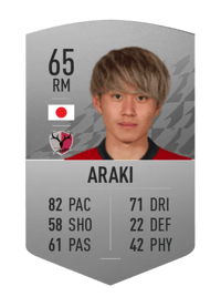 Ryotaro Araki Common 65 OVR
