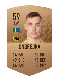 Jacob Ondrejka Common 59 OVR