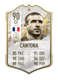 Eric Cantona Icon 90 OVR
