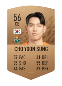 Cho Yoon Sung Common 56 OVR