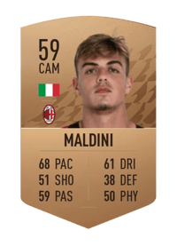 Daniel Maldini Common 59 OVR