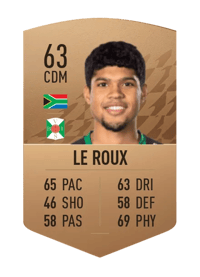 Luke Le Roux Common 63 OVR