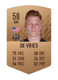 Jack de Vries Common 58 OVR