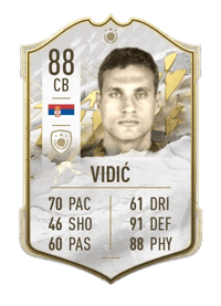 Nemanja Vidić Icon 88 OVR