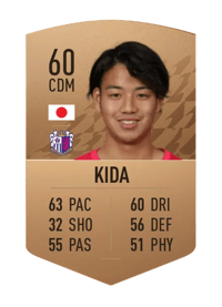 Hinata Kida Common 60 OVR