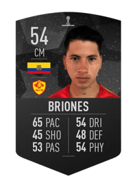 Juan Briones CONMEBOL SUDAMERICANA 54 OVR