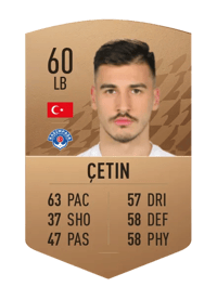 Berk Çetin Common 60 OVR