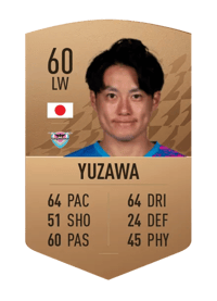 Yosuke Yuzawa Common 60 OVR