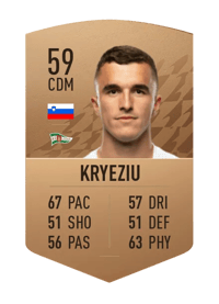Egzon Kryeziu Common 59 OVR
