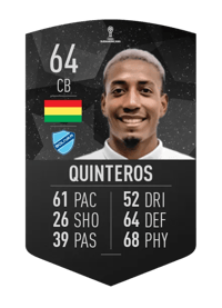 Jairo Quinteros CONMEBOL SUDAMERICANA 64 OVR