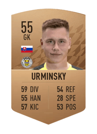 Peter Urminsky Common 55 OVR