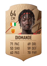 Mohammed Diomande Rare 64 OVR