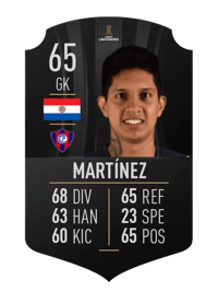 Miguel Ángel Martínez CONMEBOL LIBERTADORES 65 OVR