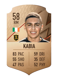 Jaze Kabia Rare 58 OVR