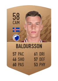 Andri Fannar Baldursson Common 58 OVR