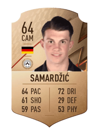 Lazar Samardžić Rare 64 OVR