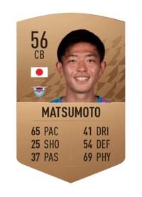 Daisuke Matsumoto Common 56 OVR