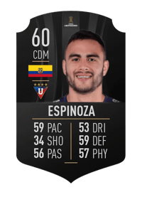 Joseph Espinoza CONMEBOL LIBERTADORES 60 OVR