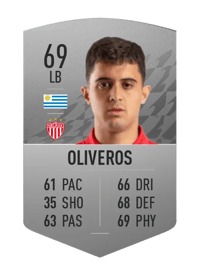 Agustín Oliveros Common 69 OVR
