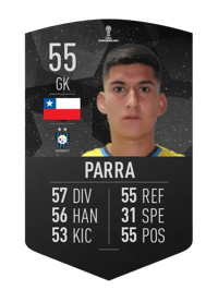 Martín Parra CONMEBOL SUDAMERICANA 55 OVR