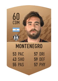 Mateo Montenegro Common 60 OVR
