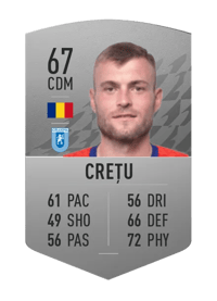 Alexandru Crețu Common 67 OVR