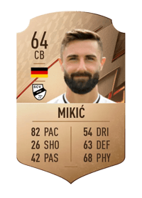 Daniel Mikić Rare 64 OVR