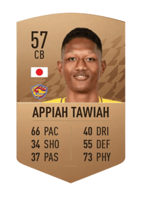 Hisashi Appiah Tawiah Common 57 OVR