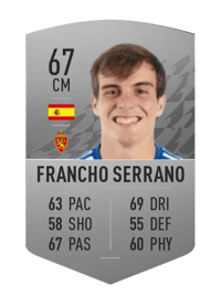 Francho Serrano Common 67 OVR