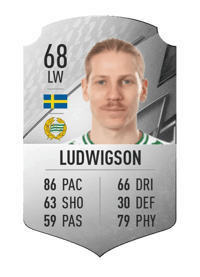 Gustav Ludwigson Rare 68 OVR