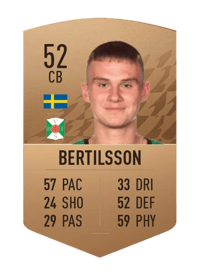 Nils Bertilsson Common 52 OVR