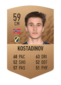 Kaloyan Kostadinov Common 59 OVR