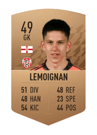 Jack Lemoignan Common 49 OVR