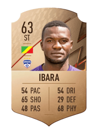 Prince Ibara Rare 63 OVR