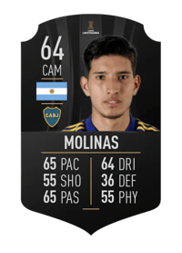 Aaron Molinas CONMEBOL LIBERTADORES 64 OVR