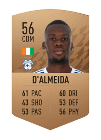 Tavio Kouakou D'Almeida Common 56 OVR