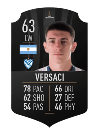 Federico Versaci CONMEBOL LIBERTADORES 63 OVR