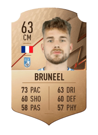 Nicolas Bruneel Rare 63 OVR